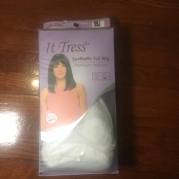 IT Tress Synthetic Full Wig FF-201 99J - Picture 2 of 5